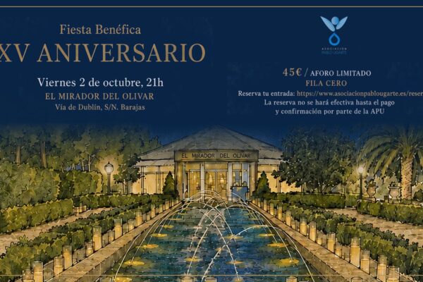 Fiesta benéfica, 2 de octubre 2026 MADRID